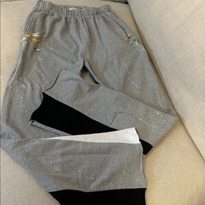 MNML Contrast Bootcut Sweatpants